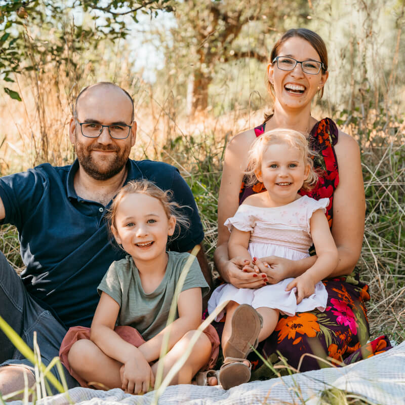 Outdoor-Fotoshooting-Natur-draußen-Familie